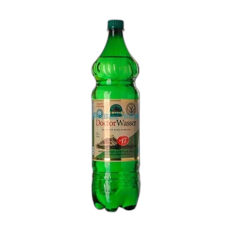 ВОДА МИНЕРАЛЬНАЯ DOCTOR WASSER №17 1,5Л ПЭТ