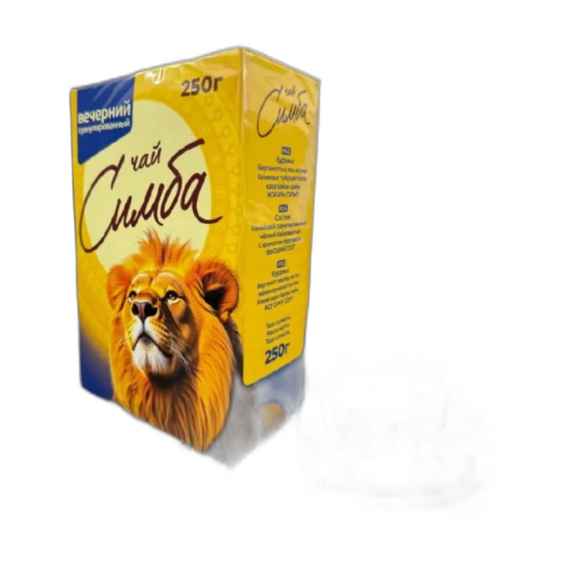 ЧАЙ ЧЕРНЫЙ SIMBA ГРАНУЛИРОВАННЫЙ 250Г
