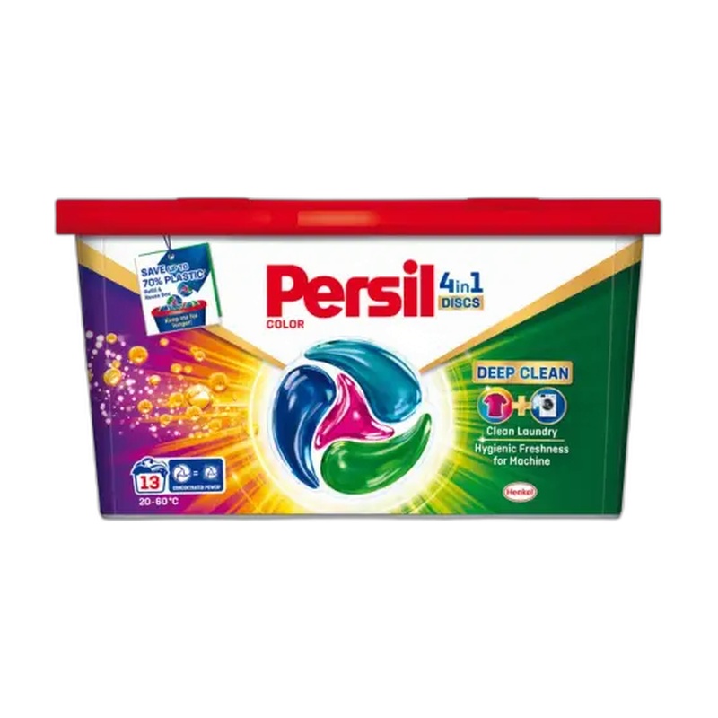 КАПСУЛЫ ДЛЯ СТИРКИ PERSIL COLOR 4В1 13ШТ