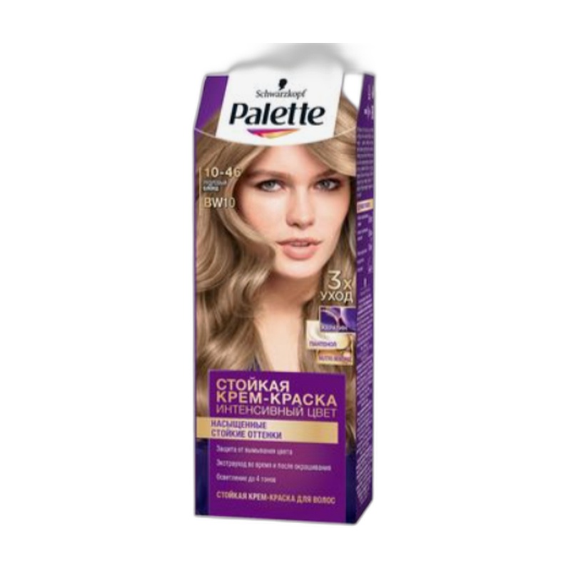 КРАСКА ДЛЯ ВОЛОС PALETTE ICC BW10 ПУДРОВЫЙ БЛОНД