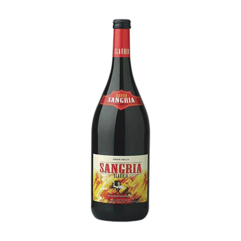 ВИНО CLAUDIO SANGRIA КРАСНОЕ ПОЛУСЛАДКОЕ 7% 1,5Л ИСПАНИЯ