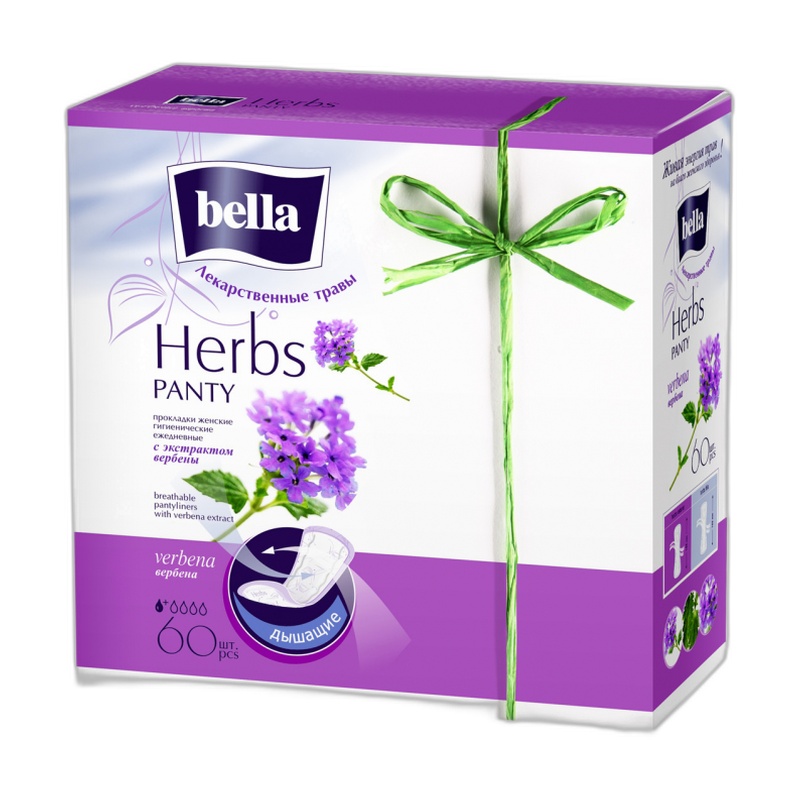 ПРОКЛАДКИ ЕЖЕДНЕВНЫЕ BELLA PANTY HERBS VERBENA КЛАССИЧЕСКИЕ 50+10ШТ