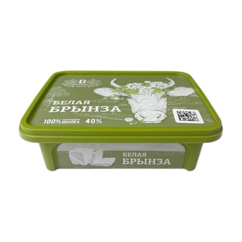 СЫР БЕЛОВЕЖСКИЕ СЫРЫ БЕЛАЯ БРЫНЗА 40% 250Г ПЛ/Б