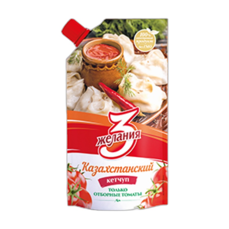 КЕТЧУП 3 ЖЕЛАНИЯ КАЗАХСТАНСКИЙ 250Г Д/П