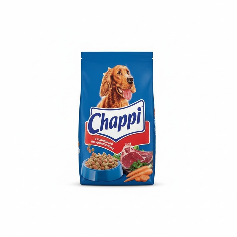 КОРМ ДЛЯ СОБАК CHAPPI ГОВЯДИНА 2,5КГ
