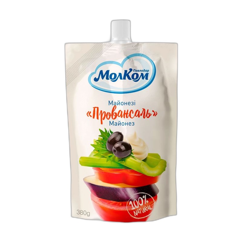 МАЙОНЕЗ МОЛКОМ ПРОВАНСАЛЬ 67% 380Г Д/П