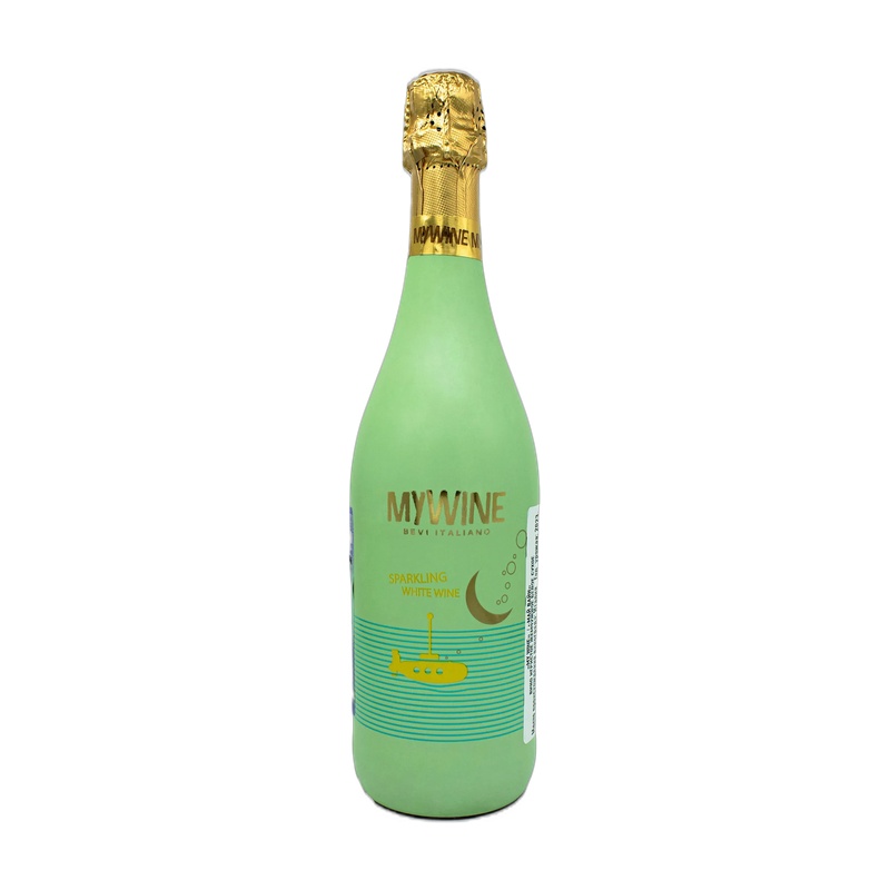 ВИНО ИГРИСТОЕ MY WINE ЖЕМЧУЖНОЕ БЕЛОЕ СУХОЕ 10,5% 0,75Л ИТАЛИЯ