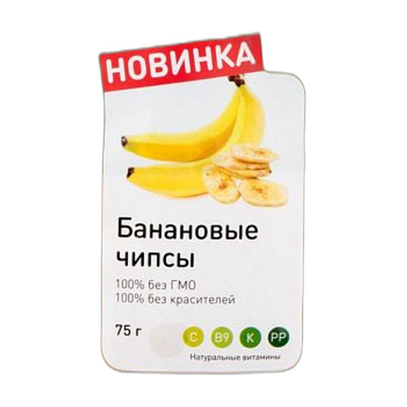 ЧИПСЫ БАНАНОВЫЕ 75Г