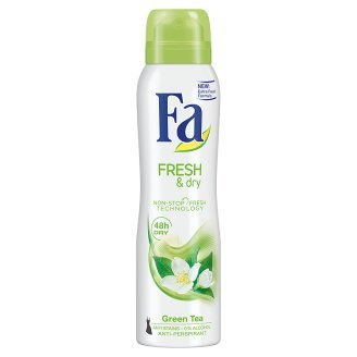 АНТИПЕРСПИРАНТ-СПРЕЙ FA WOMAN FRESH&DRY ЗЕЛЕНЫЙ ЧАЙ 150МЛ