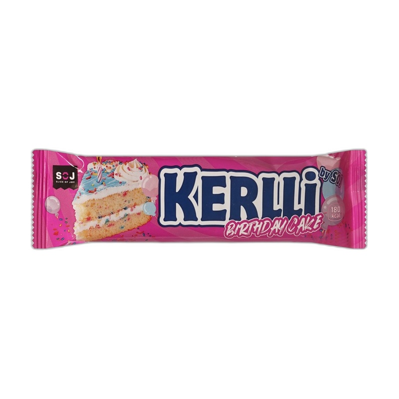 БАТОНЧИК ЗЛАКОВЫЙ SOJ KERLLI BIRTHDAY CAKE 40Г