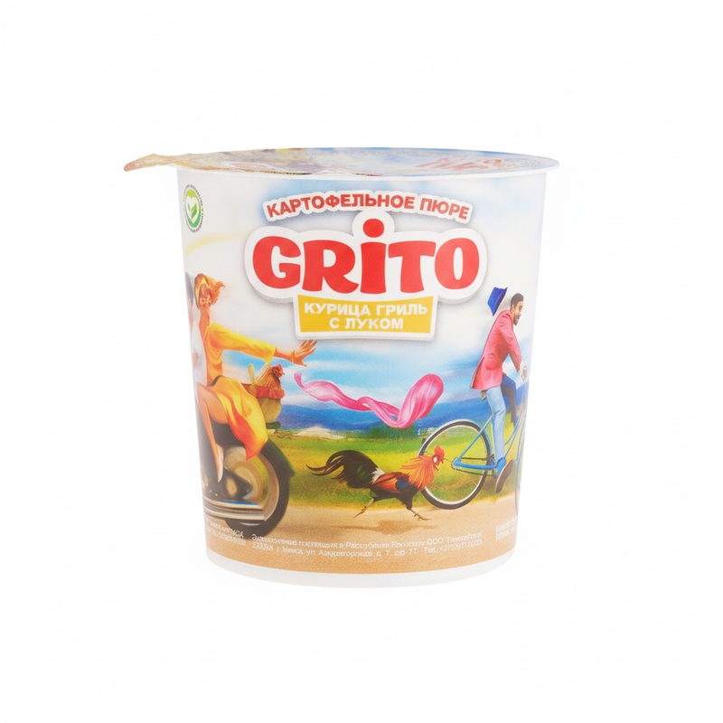 ПЮРЕ GRITO КАРТОФЕЛЬНОЕ КУРИЦА ГРИЛЬ ЛУК 50Г