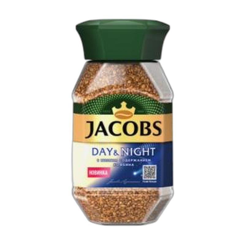 КОФЕ РАСТВОРИМЫЙ JACOBS DAY&NIGHT 95Г СТ/Б