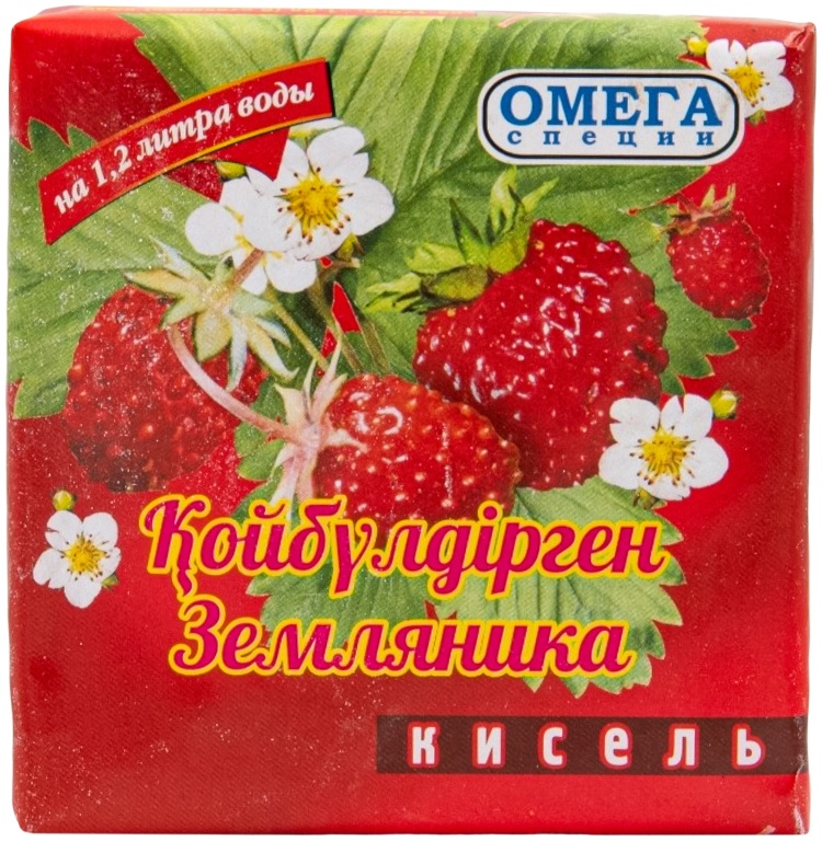 КИСЕЛЬ ОМЕГА ЗЕМЛЯНИКА 170Г