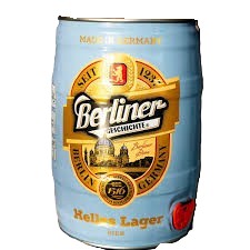 ПИВО BERLINER GESCHICHTE HELLES LAGER 4,1% 5Л Ж/Б
