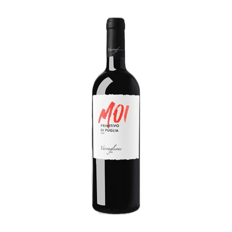 ВИНО MOI PRIMITIVO PUGLIA КРАСНОЕ СУХОЕ 12% 0,75Л ИТАЛИЯ