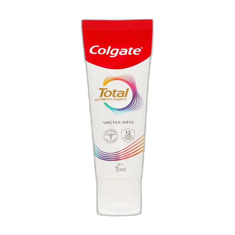 ПАСТА ЗУБНАЯ COLGATE TOTAL 12 ЧИСТАЯ МЯТА 75МЛ