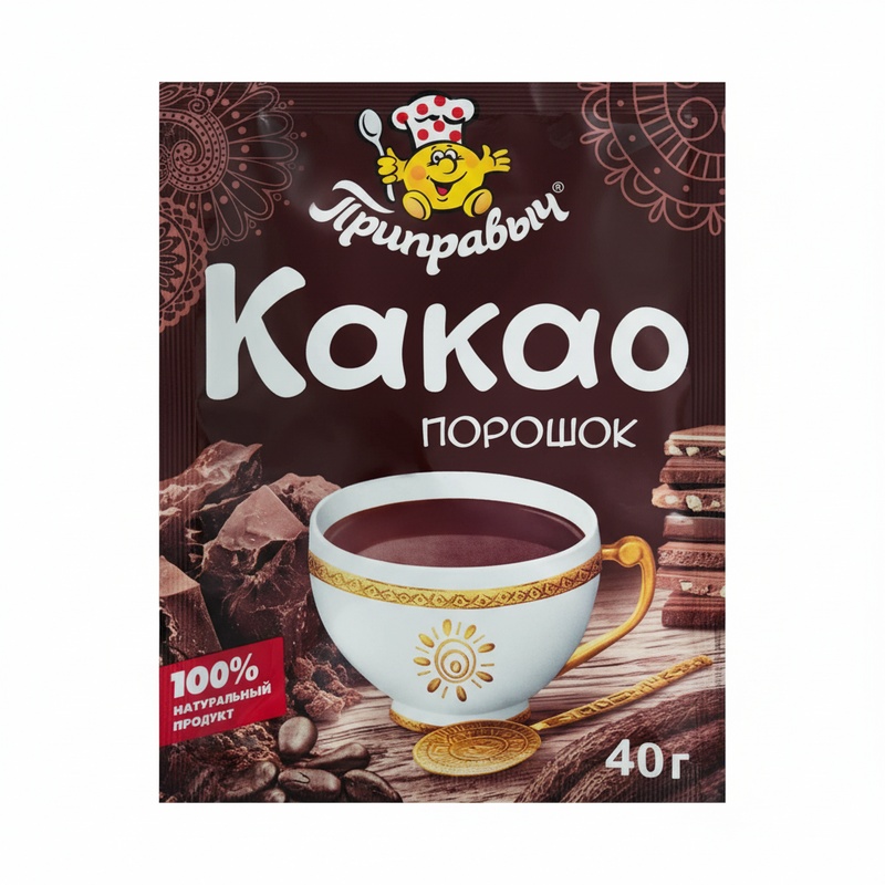 КАКАО-ПОРОШОК ПРИПРАВЫЧ 40Г