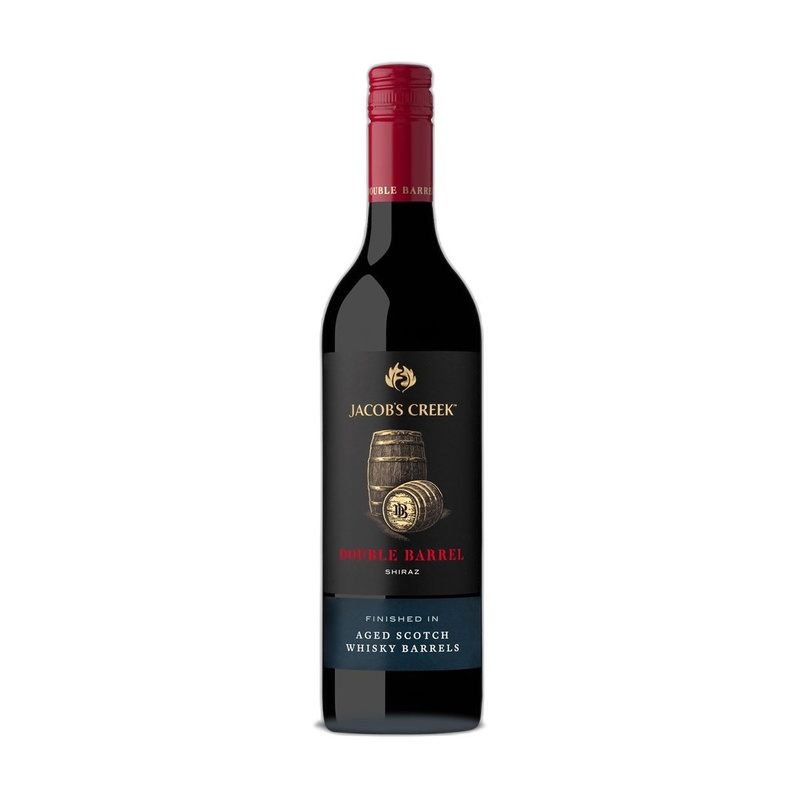 ВИНО JACOBS CREEK DOUBLE BARREL SHIRAZ КРАСНОЕ СУХОЕ 14,5% 0,75Л АВСТРАЛИЯ