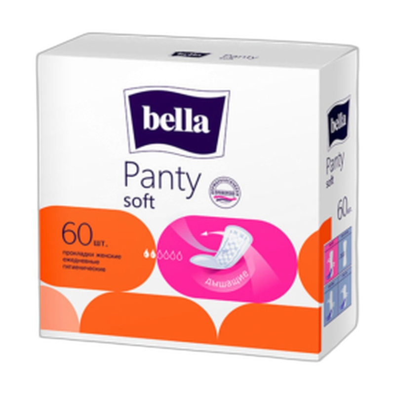 ПРОКЛАДКИ ЕЖЕДНЕВНЫЕ BELLA PANTY SOFT КЛАССИЧЕСКИЕ 50+10ШТ