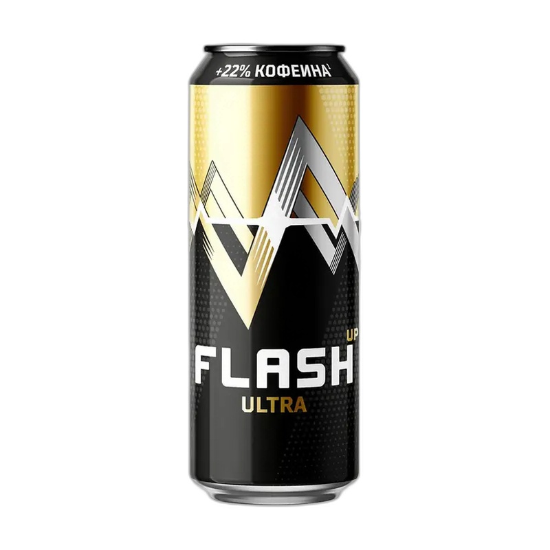 НАПИТОК ЭНЕРГЕТИЧЕСКИЙ FLASH UP 0,45Л Ж/Б