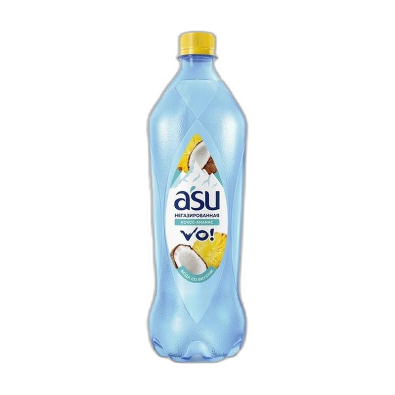 ВОДА НЕГАЗИРОВАННАЯ ASU КОКОС АНАНАС 0,5Л ПЭТ