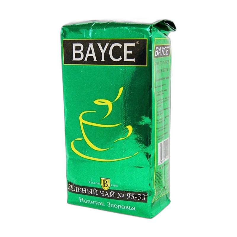 ЧАЙ ЗЕЛЕНЫЙ BAYCE №95-33 ЛИСТОВОЙ 1КГ ПАКЕТ