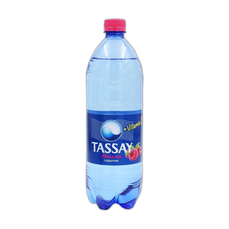 ВОДА ГАЗИРОВАННАЯ TASSAY МАЛИНА 1Л ПЭТ