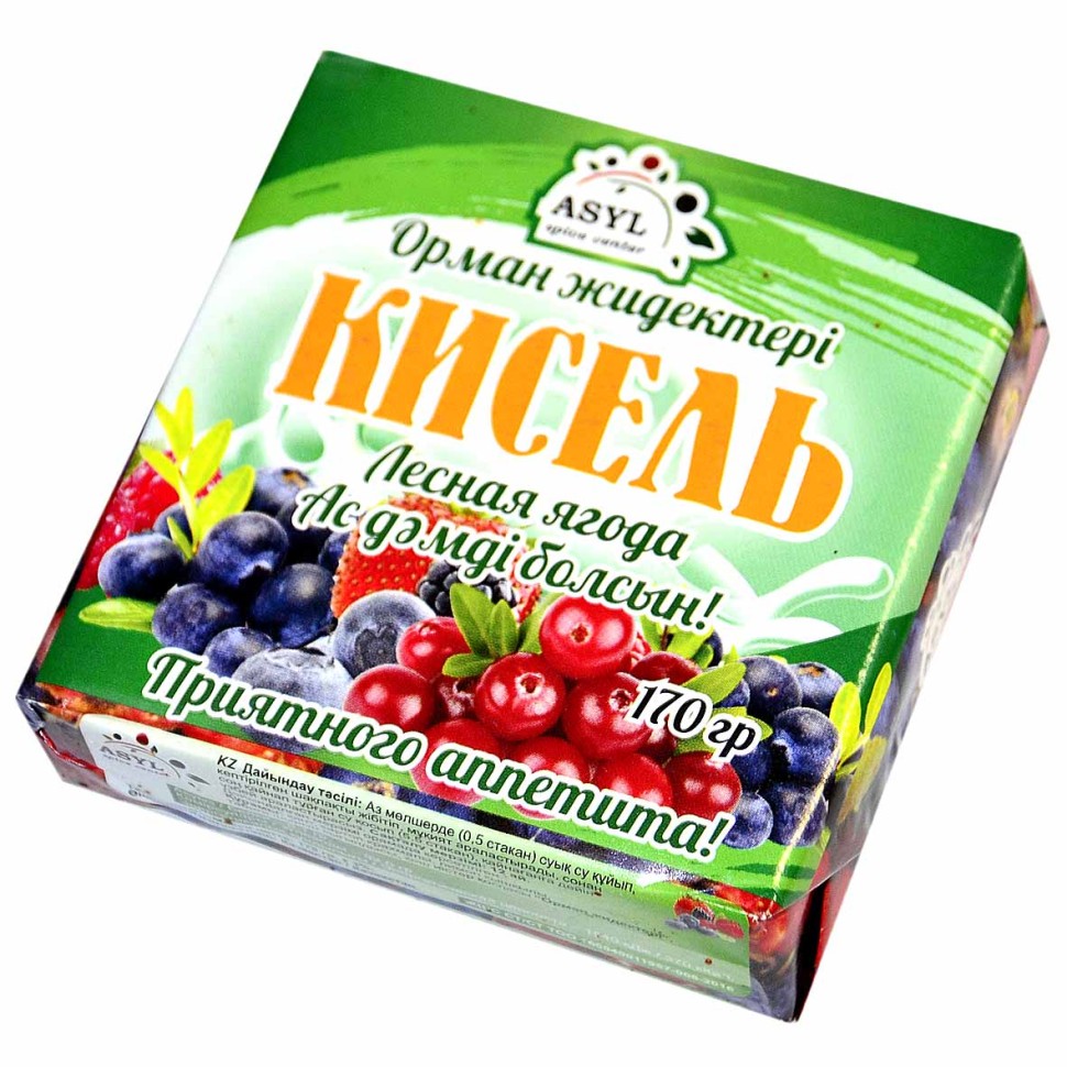 КИСЕЛЬ ASYL ЛЕСНАЯ ЯГОДА 170Г