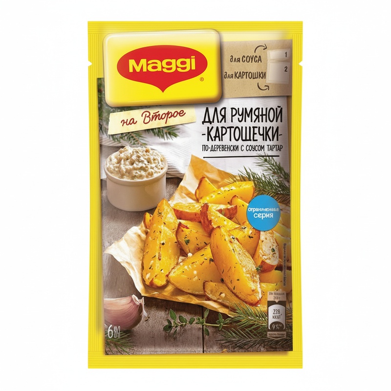 ПРИПРАВА MAGGI КАРТОФЕЛЬ ПО-ДЕРЕВЕНСКИ 28Г