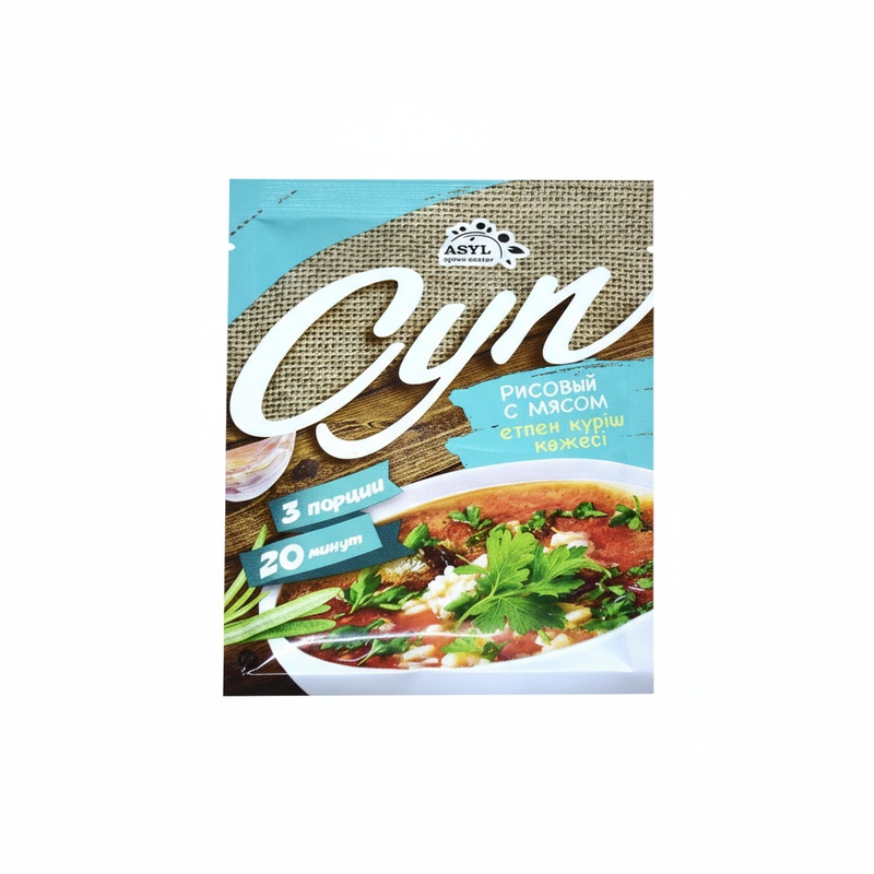 СУП ASYL РИСОВЫЙ С МЯСОМ 75Г