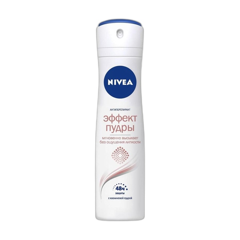 АНТИПЕРСПИРАНТ-СПРЕЙ NIVEA ЭФФЕКТ ПУДРЫ 150МЛ