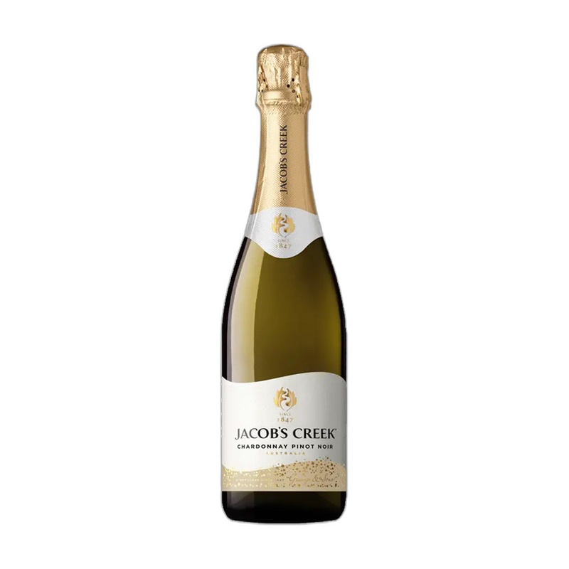 ВИНО ИГРИСТОЕ JACOBS CREEK CHARDONNAY PINOT NOIR БЕЛОЕ СУХОЕ 11,5% 0,75Л АВСТРАЛИЯ