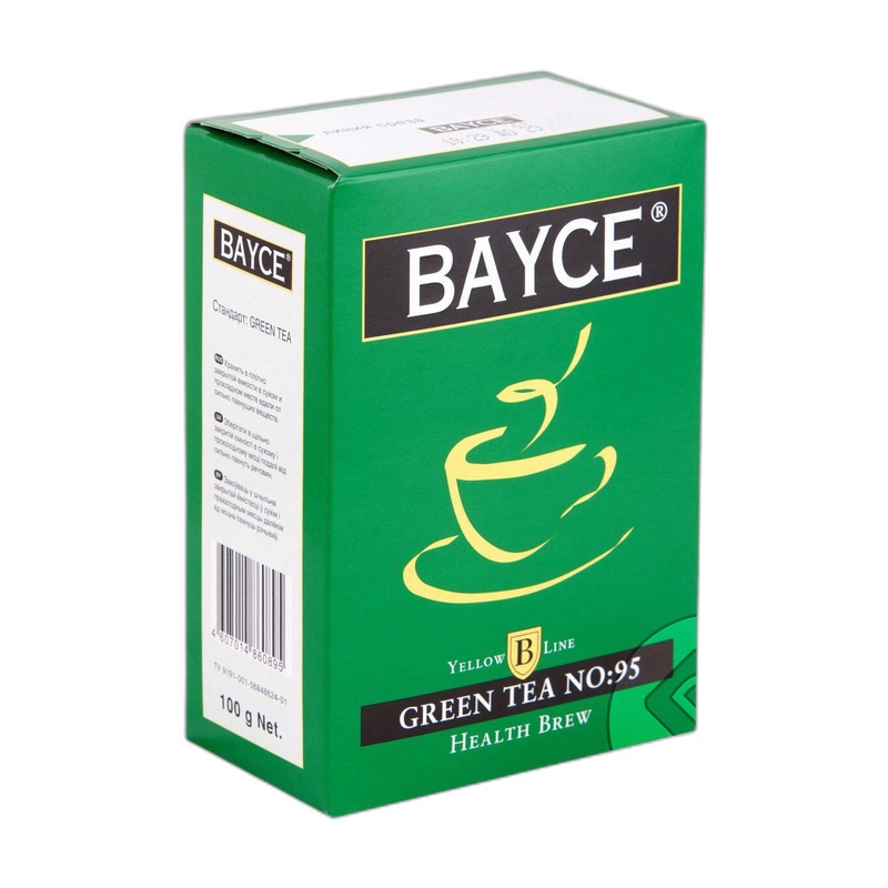 ЧАЙ ЗЕЛЕНЫЙ BAYCE КЛАССИК 100 ПАКЕТИКОВ