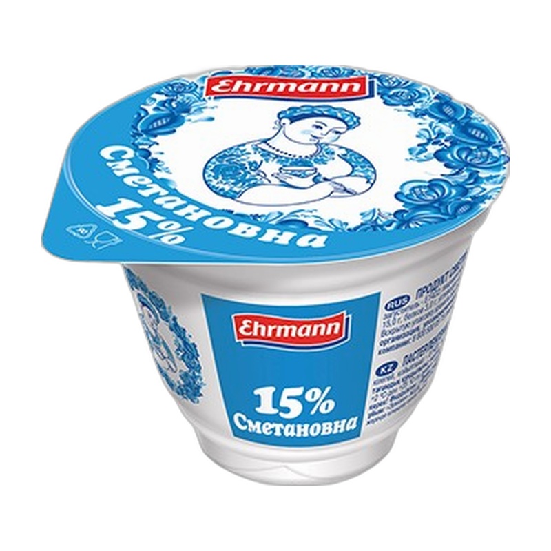 СМЕТАНА СМЕТАНОВНА 15% 185Г