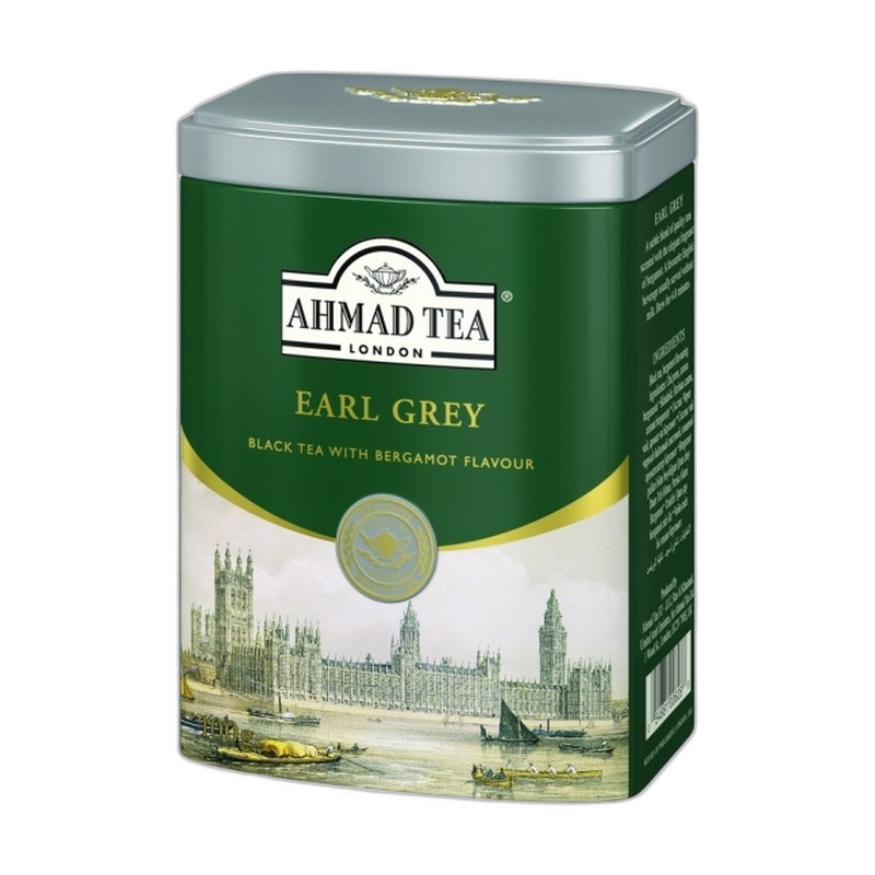 ЧАЙ ЧЕРНЫЙ AHMAD TEA EARL GREY С БЕРГАМОТОМ ЛИСТОВОЙ 100Г