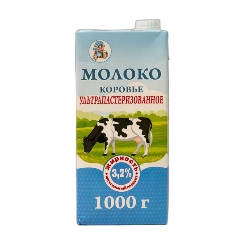 МОЛОКО УМУТ И КО 3,2% У/П 1П Т/П