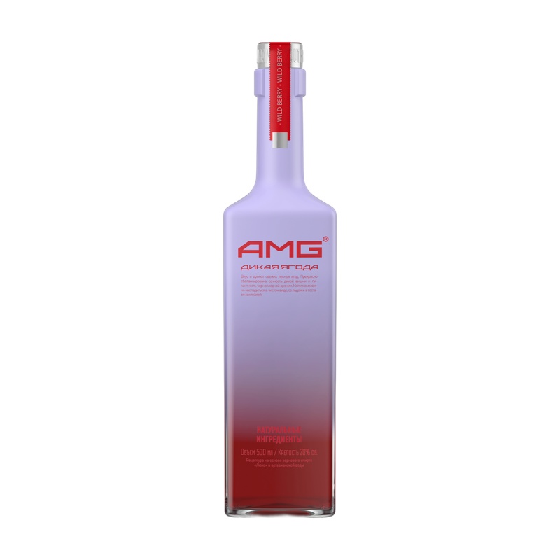 НАСТОЙКА AMG ДИКАЯ ЯГОДА 18% 0,5Л