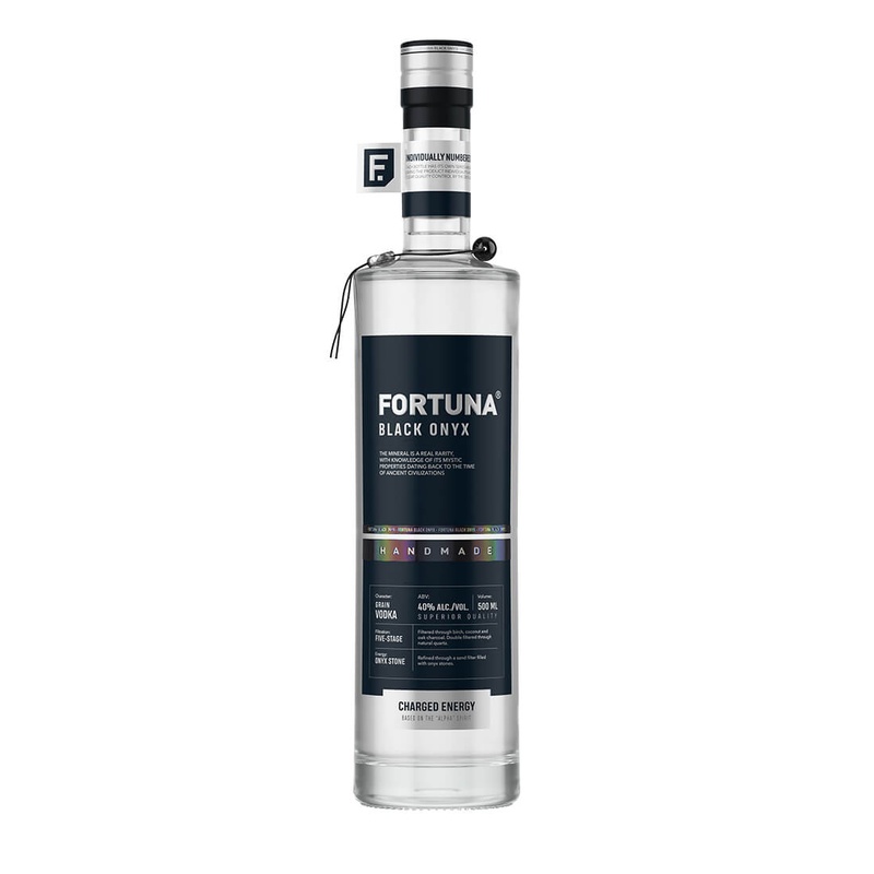 ВОДКА FORTUNA BLACK ONYX 40% 0,5Л
