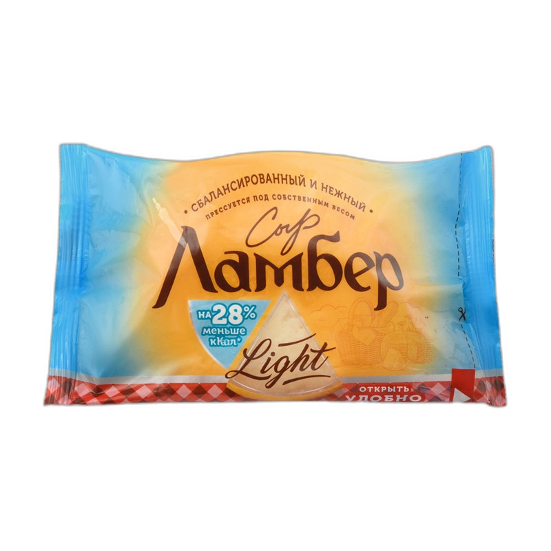 СЫР ЛАМБЕР ЛЕГКИЙ 30% 230Г
