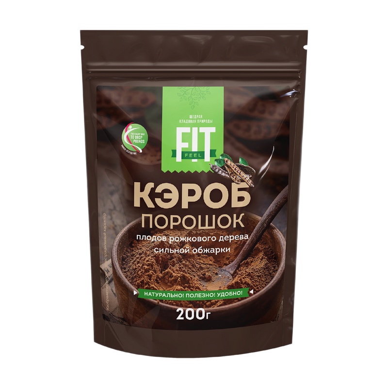 КЭРОБ FIT FEEL СИЛЬНОЙ ОБЖАРКИ 200Г