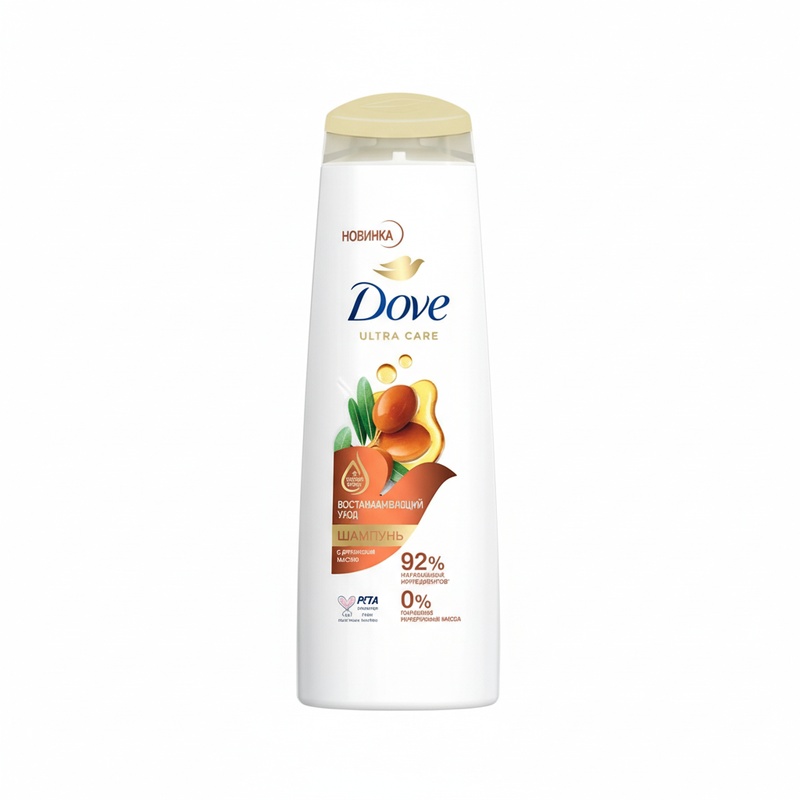 ШАМПУНЬ DOVE ВОССТАНАВЛИВАЮЩИЙ УХОД С АРГАНОВЫМ МАСЛОМ 400МЛ