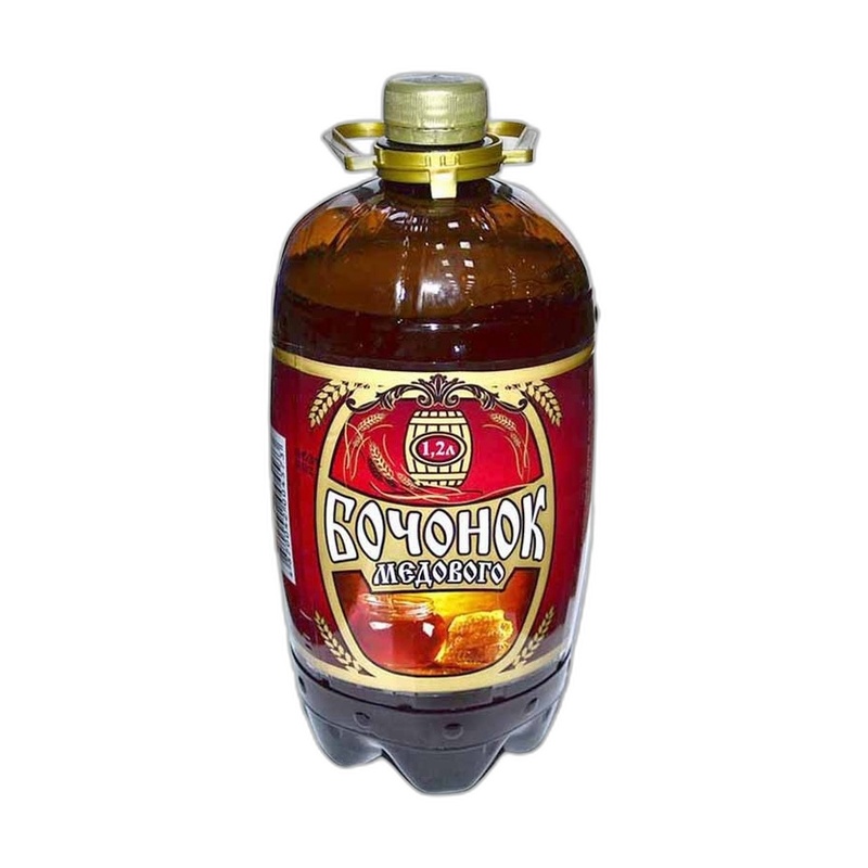 КВАС БОЧОНОК МЕДОВЫЙ 1,2Л ПЭТ
