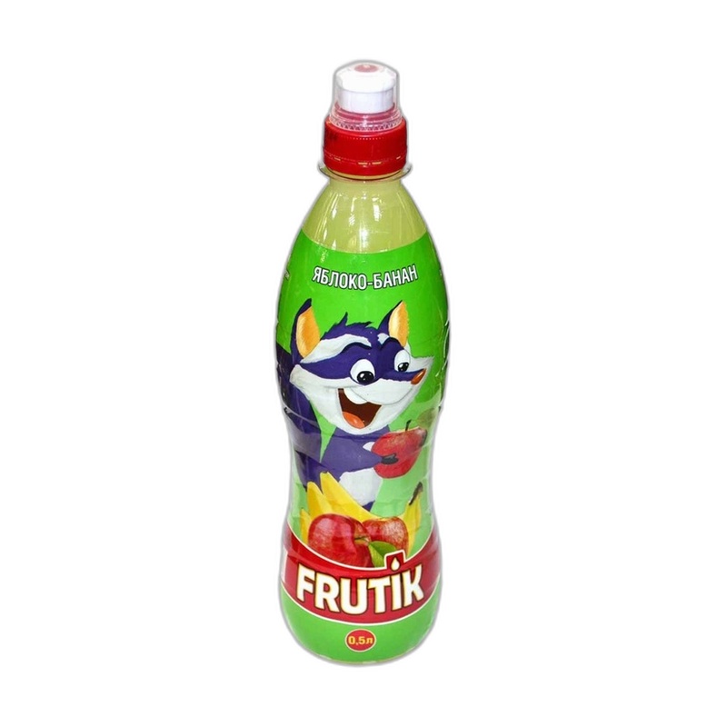 НАПИТОК СОКОСОДЕРЖАЩИЙ FRUTIK ЯБЛОКО БАНАН 0,5Л ПЭТ