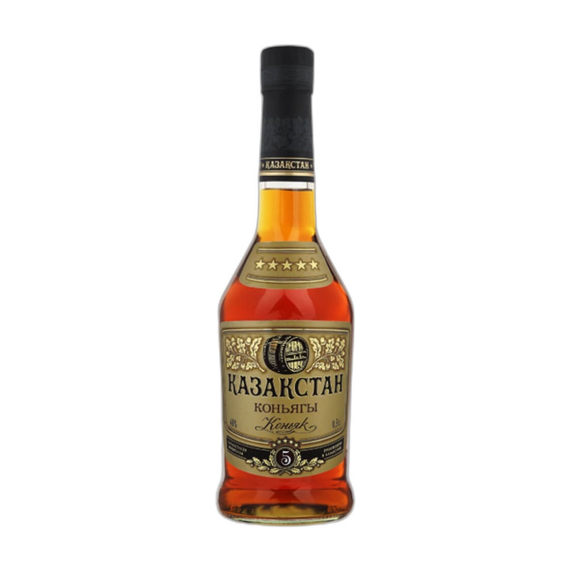 КОНЬЯК DIONIS KAZAKHSTAN 5 YO 40% 0,5Л ТУБУС