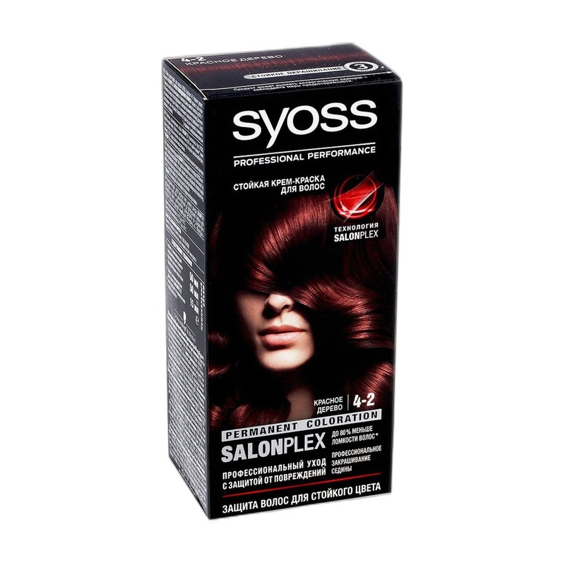 КРАСКА ДЛЯ ВОЛОС SYOSS COLOR 4-2 MAHOGANY