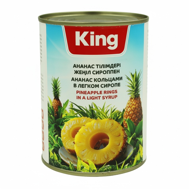 АНАНАСЫ KING КОЛЬЦА 565Г