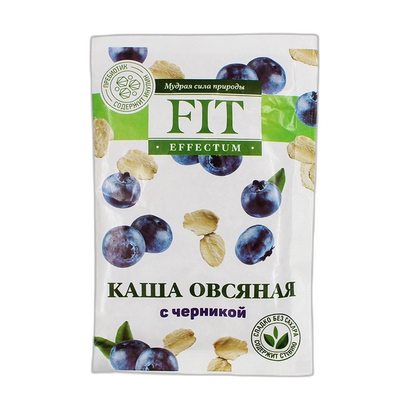 КАША ОВСЯНАЯ FIT EFFECTUM ЧЕРНИКА 35Г САШЕ