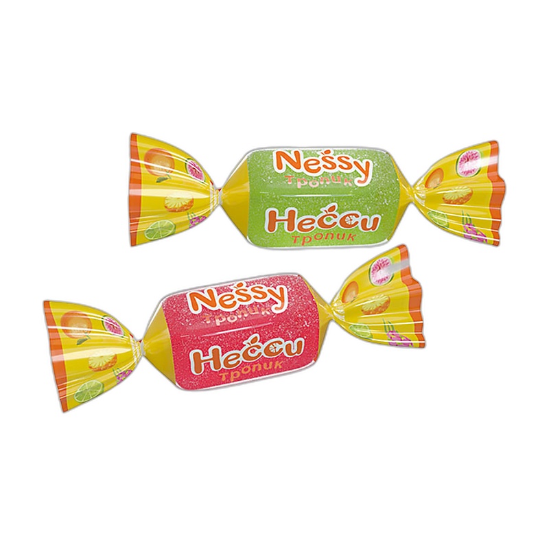 КОНФЕТЫ ЯШКИНО ЖЕЛЕЙНЫЕ NESSY ТРОПИК 500Г