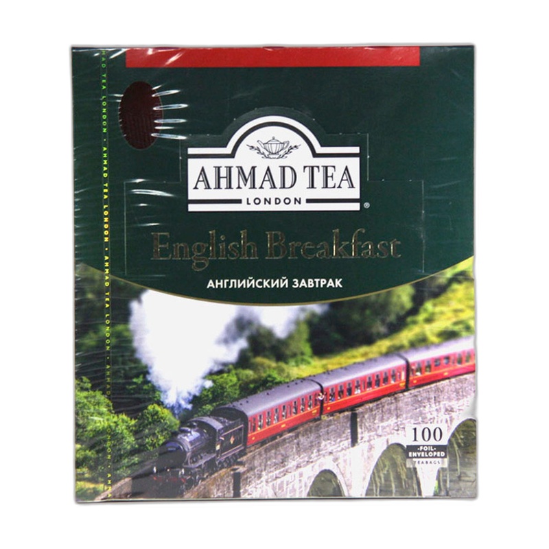 ЧАЙ ЧЕРНЫЙ AHMAD TEA ENGLISH BREAKFAST 100 ПАКЕТИКОВ