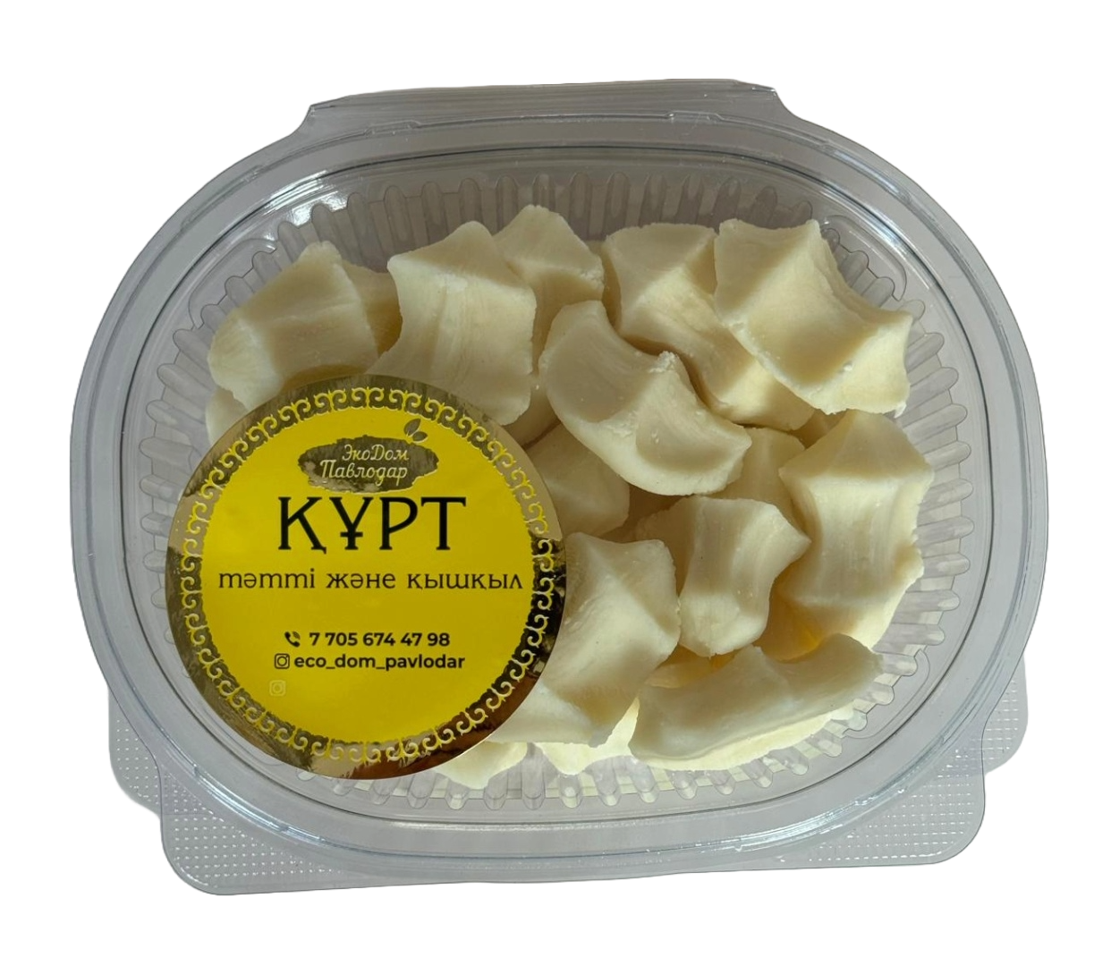 КУРТ ЭКОДОМ КОРЖЫН КИСЛОСЛАДКИЙ 200Г